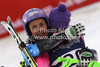 Winner and new super combined World Champion Maria Hoefl-Riesch of Germany (R) accepting congratulations from second placed Tina Maze of Slovenia (L) in finish of women super combined race of FIS Alpine skiing World Championships in Schladming, Austria. Women super combined race of FIS Alpine skiing World championships Schladming 2013, was held in Schladming, Austria, on Friday, 8th of February 2013.
