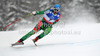 Andreas Romar of Finland skiing in men downhill race of FIS Alpine skiing World Championships in Schladming, Austria. Men downhill race of FIS Alpine skiing World championships Schladming 2013, was held in Schladming, Austria, on Saturday, 9th of February 2013.
