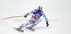 Third placed David Poisson of France skiing in men downhill race of FIS Alpine skiing World Championships in Schladming, Austria. Men downhill race of FIS Alpine skiing World championships Schladming 2013, was held in Schladming, Austria, on Saturday, 9th of February 2013.
