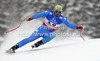 Second placed Dominik Paris of Italy skiing in men downhill race of FIS Alpine skiing World Championships in Schladming, Austria. Men downhill race of FIS Alpine skiing World championships Schladming 2013, was held in Schladming, Austria, on Saturday, 9th of February 2013.
