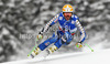Douglas Hedin of Sweden skiing in men downhill race of FIS Alpine skiing World Championships in Schladming, Austria. Men downhill race of FIS Alpine skiing World championships Schladming 2013, was held in Schladming, Austria, on Saturday, 9th of February 2013.
