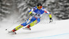 Klemen Kosi of Slovenia skiing in men downhill race of FIS Alpine skiing World Championships in Schladming, Austria. Men downhill race of FIS Alpine skiing World championships Schladming 2013, was held in Schladming, Austria, on Saturday, 9th of February 2013.
