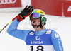 Second placed Dominik Paris of Italy reacts in finish of men downhill race of FIS Alpine skiing World Championships in Schladming, Austria. Men downhill race of FIS Alpine skiing World championships Schladming 2013, was held in Schladming, Austria, on Saturday, 9th of February 2013.
