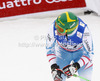 Fourth placed Klaus Kroell of Austria reacts in finish of men downhill race of FIS Alpine skiing World Championships in Schladming, Austria. Men downhill race of FIS Alpine skiing World championships Schladming 2013, was held in Schladming, Austria, on Saturday, 9th of February 2013.
