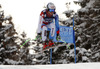 Carlo Janka of Switzerland skiing in downhill of men super combined race of FIS Alpine skiing World Championships in Schladming, Austria. Downhill of men super combined race of FIS Alpine skiing World championships Schladming 2013, was held in Schladming, Austria, on Monday, 11th of February 2013.
