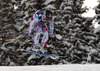 Alexis Pinturault of France skiing in downhill of men super combined race of FIS Alpine skiing World Championships in Schladming, Austria. Downhill of men super combined race of FIS Alpine skiing World championships Schladming 2013, was held in Schladming, Austria, on Monday, 11th of February 2013.
