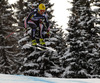 Ivica Kostelic of Croatia skiing in downhill of men super combined race of FIS Alpine skiing World Championships in Schladming, Austria. Downhill of men super combined race of FIS Alpine skiing World championships Schladming 2013, was held in Schladming, Austria, on Monday, 11th of February 2013.
