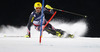 Second placed Ivica Kostelic of Croatia skiing in slalom of men super combined race of FIS Alpine skiing World Championships in Schladming, Austria. Slalom of men super combined race of FIS Alpine skiing World championships Schladming 2013, was held in Schladming, Austria, on Monday, 11th of February 2013.
