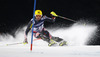 Second placed Ivica Kostelic of Croatia skiing in slalom of men super combined race of FIS Alpine skiing World Championships in Schladming, Austria. Slalom of men super combined race of FIS Alpine skiing World championships Schladming 2013, was held in Schladming, Austria, on Monday, 11th of February 2013.
