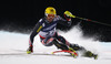 Second placed Ivica Kostelic of Croatia skiing in slalom of men super combined race of FIS Alpine skiing World Championships in Schladming, Austria. Slalom of men super combined race of FIS Alpine skiing World championships Schladming 2013, was held in Schladming, Austria, on Monday, 11th of February 2013.
