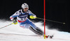 Third placed Romed Baumann of Austria skiing in slalom of men super combined race of FIS Alpine skiing World Championships in Schladming, Austria. Slalom of men super combined race of FIS Alpine skiing World championships Schladming 2013, was held in Schladming, Austria, on Monday, 11th of February 2013.
