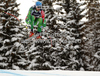 Andreas Romar of Finland skiing in downhill of men super combined race of FIS Alpine skiing World Championships in Schladming, Austria. Downhill of men super combined race of FIS Alpine skiing World championships Schladming 2013, was held in Schladming, Austria, on Monday, 11th of February 2013.
