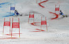 Maria Pietilae Holmner of Sweden (L) and Nicole Hosp of Austria (R) skiing in Nations team event of FIS Alpine skiing World Championships in Schladming, Austria. Nations team event of FIS Alpine skiing World championships Schladming 2013, was held in Schladming, Austria, on Tuesday, 12th of February 2013.
