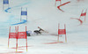 Felix Neureuther of Germany and Filip Zubcic of Croatia crashing in Nations team event of FIS Alpine skiing World Championships in Schladming, Austria. Nations team event of FIS Alpine skiing World championships Schladming 2013, was held in Schladming, Austria, on Tuesday, 12th of February 2013.
