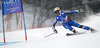 Frida Hansdotter of Sweden skiing in first run of women giant slalom race of FIS Alpine skiing World Championships in Schladming, Austria. Women giant slalom race of FIS Alpine skiing World championships Schladming 2013, was held in Schladming, Austria, on Thursday, 14th of February 2013.
