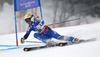 Frida Hansdotter of Sweden skiing in first run of women giant slalom race of FIS Alpine skiing World Championships in Schladming, Austria. Women giant slalom race of FIS Alpine skiing World championships Schladming 2013, was held in Schladming, Austria, on Thursday, 14th of February 2013.
