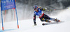Mikaela Shiffrin of USA skiing in first run of women giant slalom race of FIS Alpine skiing World Championships in Schladming, Austria. Women giant slalom race of FIS Alpine skiing World championships Schladming 2013, was held in Schladming, Austria, on Thursday, 14th of February 2013.
