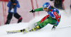 Tanja Poutiainen of Finland skiing in first run of women giant slalom race of FIS Alpine skiing World Championships in Schladming, Austria. Women giant slalom race of FIS Alpine skiing World championships Schladming 2013, was held in Schladming, Austria, on Thursday, 14th of February 2013.
