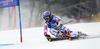 Tessa Worley of France skiing in first run of women giant slalom race of FIS Alpine skiing World Championships in Schladming, Austria. Women giant slalom race of FIS Alpine skiing World championships Schladming 2013, was held in Schladming, Austria, on Thursday, 14th of February 2013.
