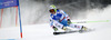 Anna Fenninger of Austria skiing in first run of women giant slalom race of FIS Alpine skiing World Championships in Schladming, Austria. Women giant slalom race of FIS Alpine skiing World championships Schladming 2013, was held in Schladming, Austria, on Thursday, 14th of February 2013.
