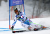 Kathrin Zettel of Austria skiing in first run of women giant slalom race of FIS Alpine skiing World Championships in Schladming, Austria. Women giant slalom race of FIS Alpine skiing World championships Schladming 2013, was held in Schladming, Austria, on Thursday, 14th of February 2013.
