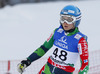 Merle Soppela of Finland after DNF in first run of women giant slalom race of FIS Alpine skiing World Championships in Schladming, Austria. Women giant slalom race of FIS Alpine skiing World championships Schladming 2013, was held in Schladming, Austria, on Thursday, 14th of February 2013.
