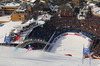 Veronique Hronek of Germany skiing in second run of women giant slalom race of FIS Alpine skiing World Championships in Schladming, Austria. Women giant slalom race of FIS Alpine skiing World championships Schladming 2013, was held in Schladming, Austria, on Thursday, 14th of February 2013.
