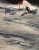 Tanja Poutiainen of Finland skiing in second run of women giant slalom race of FIS Alpine skiing World Championships in Schladming, Austria. Women giant slalom race of FIS Alpine skiing World championships Schladming 2013, was held in Schladming, Austria, on Thursday, 14th of February 2013.
