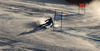 Second placed Tina Maze of Slovenia skiing in second run of women giant slalom race of FIS Alpine skiing World Championships in Schladming, Austria. Women giant slalom race of FIS Alpine skiing World championships Schladming 2013, was held in Schladming, Austria, on Thursday, 14th of February 2013.
