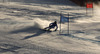 Third placed Anna Fenninger of Austria skiing in second run of women giant slalom race of FIS Alpine skiing World Championships in Schladming, Austria. Women giant slalom race of FIS Alpine skiing World championships Schladming 2013, was held in Schladming, Austria, on Thursday, 14th of February 2013.
