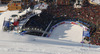 Third placed Anna Fenninger of Austria skiing in second run of women giant slalom race of FIS Alpine skiing World Championships in Schladming, Austria. Women giant slalom race of FIS Alpine skiing World championships Schladming 2013, was held in Schladming, Austria, on Thursday, 14th of February 2013.
