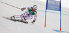 Alexis Pinturault of France skiing in first run of men giant slalom race of FIS Alpine skiing World Championships in Schladming, Austria. Men giant slalom race of FIS Alpine skiing World championships Schladming 2013, was held in Schladming, Austria, on Friday, 15th of February 2013.

