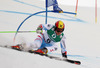 Marcel Hirscher of Austria skiing in first run of men giant slalom race of FIS Alpine skiing World Championships in Schladming, Austria. Men giant slalom race of FIS Alpine skiing World championships Schladming 2013, was held in Schladming, Austria, on Friday, 15th of February 2013.
