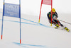 Ivica Kostelic of Croatia skiing in first run of men giant slalom race of FIS Alpine skiing World Championships in Schladming, Austria. Men giant slalom race of FIS Alpine skiing World championships Schladming 2013, was held in Schladming, Austria, on Friday, 15th of February 2013.
