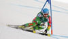 Marcus Sandell of Finland skiing in first run of men giant slalom race of FIS Alpine skiing World Championships in Schladming, Austria. Men giant slalom race of FIS Alpine skiing World championships Schladming 2013, was held in Schladming, Austria, on Friday, 15th of February 2013.

