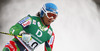 Marcus Sandell of Finland skiing in first run of men giant slalom race of FIS Alpine skiing World Championships in Schladming, Austria. Men giant slalom race of FIS Alpine skiing World championships Schladming 2013, was held in Schladming, Austria, on Friday, 15th of February 2013.
