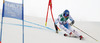 Benjamin Raich of Austria skiing in first run of men giant slalom race of FIS Alpine skiing World Championships in Schladming, Austria. Men giant slalom race of FIS Alpine skiing World championships Schladming 2013, was held in Schladming, Austria, on Friday, 15th of February 2013.
