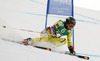 Leif Kristian Haugen of Norway skiing in first run of men giant slalom race of FIS Alpine skiing World Championships in Schladming, Austria. Men giant slalom race of FIS Alpine skiing World championships Schladming 2013, was held in Schladming, Austria, on Friday, 15th of February 2013.
