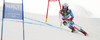 Carlo Janka of Switzerland skiing in first run of men giant slalom race of FIS Alpine skiing World Championships in Schladming, Austria. Men giant slalom race of FIS Alpine skiing World championships Schladming 2013, was held in Schladming, Austria, on Friday, 15th of February 2013.
