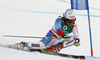 Gino Caviezel of Switzerland skiing in first run of men giant slalom race of FIS Alpine skiing World Championships in Schladming, Austria. Men giant slalom race of FIS Alpine skiing World championships Schladming 2013, was held in Schladming, Austria, on Friday, 15th of February 2013.
