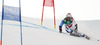 Marc Berthod of Switzerland skiing in first run of men giant slalom race of FIS Alpine skiing World Championships in Schladming, Austria. Men giant slalom race of FIS Alpine skiing World championships Schladming 2013, was held in Schladming, Austria, on Friday, 15th of February 2013.
