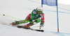 Victor Malmstrom of Finland skiing in first run of men giant slalom race of FIS Alpine skiing World Championships in Schladming, Austria. Men giant slalom race of FIS Alpine skiing World championships Schladming 2013, was held in Schladming, Austria, on Friday, 15th of February 2013.

