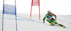 Samu Torsti of Finland skiing in first run of men giant slalom race of FIS Alpine skiing World Championships in Schladming, Austria. Men giant slalom race of FIS Alpine skiing World championships Schladming 2013, was held in Schladming, Austria, on Friday, 15th of February 2013.
