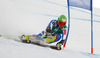 Zan Kranjec of Slovenia skiing in first run of men giant slalom race of FIS Alpine skiing World Championships in Schladming, Austria. Men giant slalom race of FIS Alpine skiing World championships Schladming 2013, was held in Schladming, Austria, on Friday, 15th of February 2013.
