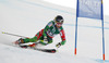 Eemeli Pirinen of Finland skiing in first run of men giant slalom race of FIS Alpine skiing World Championships in Schladming, Austria. Men giant slalom race of FIS Alpine skiing World championships Schladming 2013, was held in Schladming, Austria, on Friday, 15th of February 2013.
