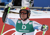 Second placed Marcel Hirscher of Austria reacts in finish of second run of men giant slalom race of FIS Alpine skiing World Championships in Schladming, Austria. Men giant slalom race of FIS Alpine skiing World championships Schladming 2013, was held in Schladming, Austria, on Friday, 15th of February 2013.
