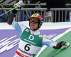 Second placed Marcel Hirscher of Austria reacts in finish of second run of men giant slalom race of FIS Alpine skiing World Championships in Schladming, Austria. Men giant slalom race of FIS Alpine skiing World championships Schladming 2013, was held in Schladming, Austria, on Friday, 15th of February 2013.
