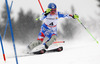 Veronika Velez Zuzulova of Slovakia skiing in first run of women slalom race of FIS Alpine skiing World Championships in Schladming, Austria. Women slalom race of FIS Alpine skiing World championships Schladming 2013, was held in Schladming, Austria, on Saturday, 16th of February 2013.

