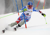 Veronika Velez Zuzulova of Slovakia skiing in first run of women slalom race of FIS Alpine skiing World Championships in Schladming, Austria. Women slalom race of FIS Alpine skiing World championships Schladming 2013, was held in Schladming, Austria, on Saturday, 16th of February 2013.
