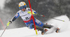 Maria Pietilae-Holmner of Sweden skiing in first run of women slalom race of FIS Alpine skiing World Championships in Schladming, Austria. Women slalom race of FIS Alpine skiing World championships Schladming 2013, was held in Schladming, Austria, on Saturday, 16th of February 2013.
